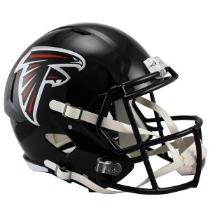 Autographed Atlanta Falcons Matt Ryan Riddell Speed Mini Helmet with Deluxe Case